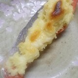 鮭のポテマヨチーズ焼き